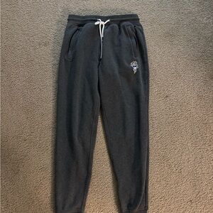 GOAT USA Charcoal Joggers with Embroidered logo men’s Small